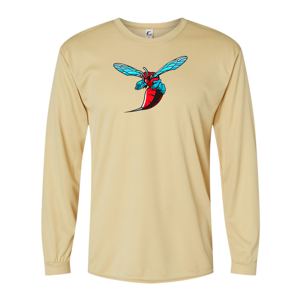 Men's Delaware State Hornets Performance Long Sleeve T-Shirt