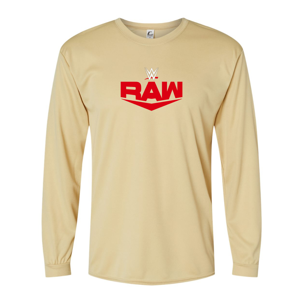Men's  WWE Raw Performance Long Sleeve T-Shirt
