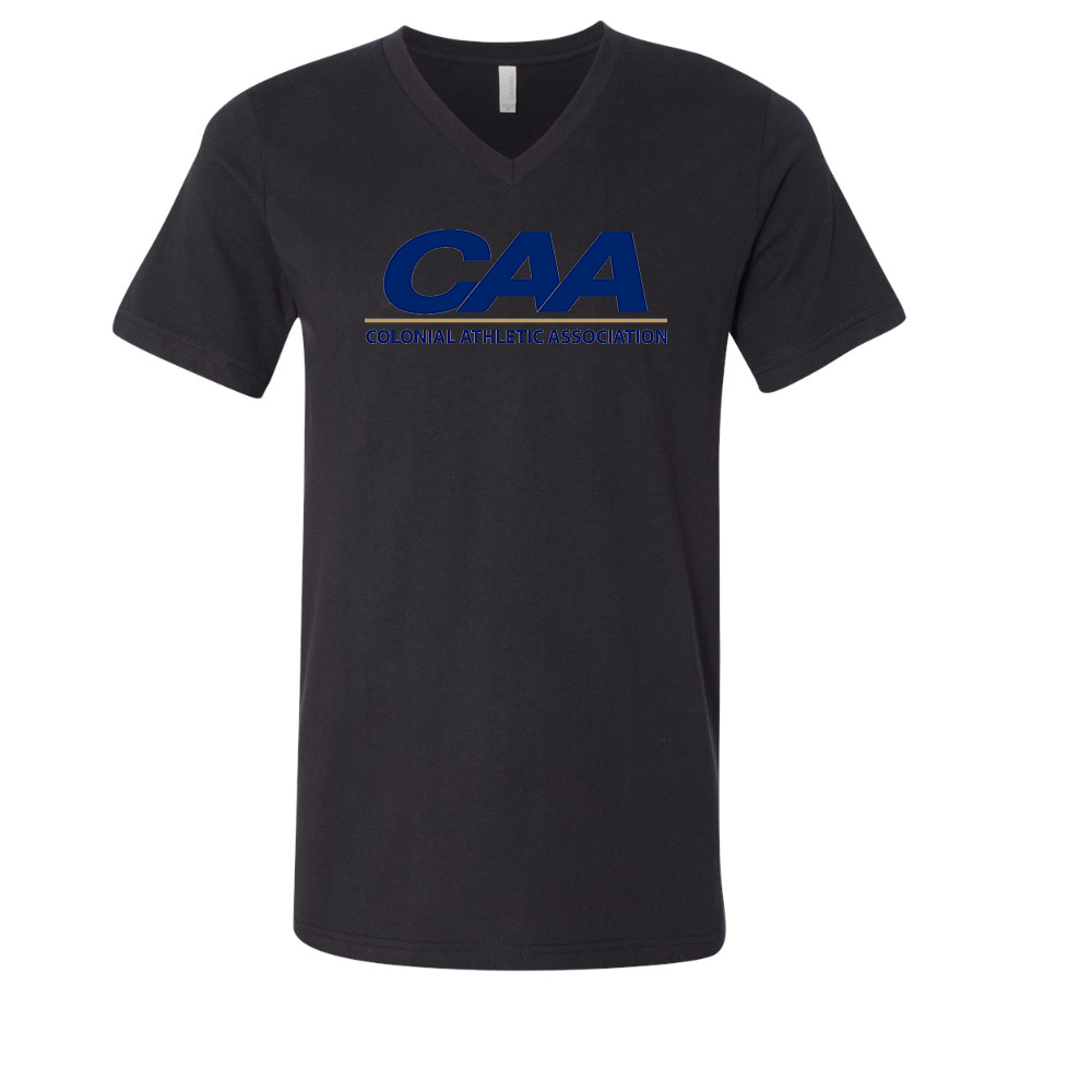 Colonial Athletic Association BELLA  CANVAS - Jersey V-Neck T-Shirt