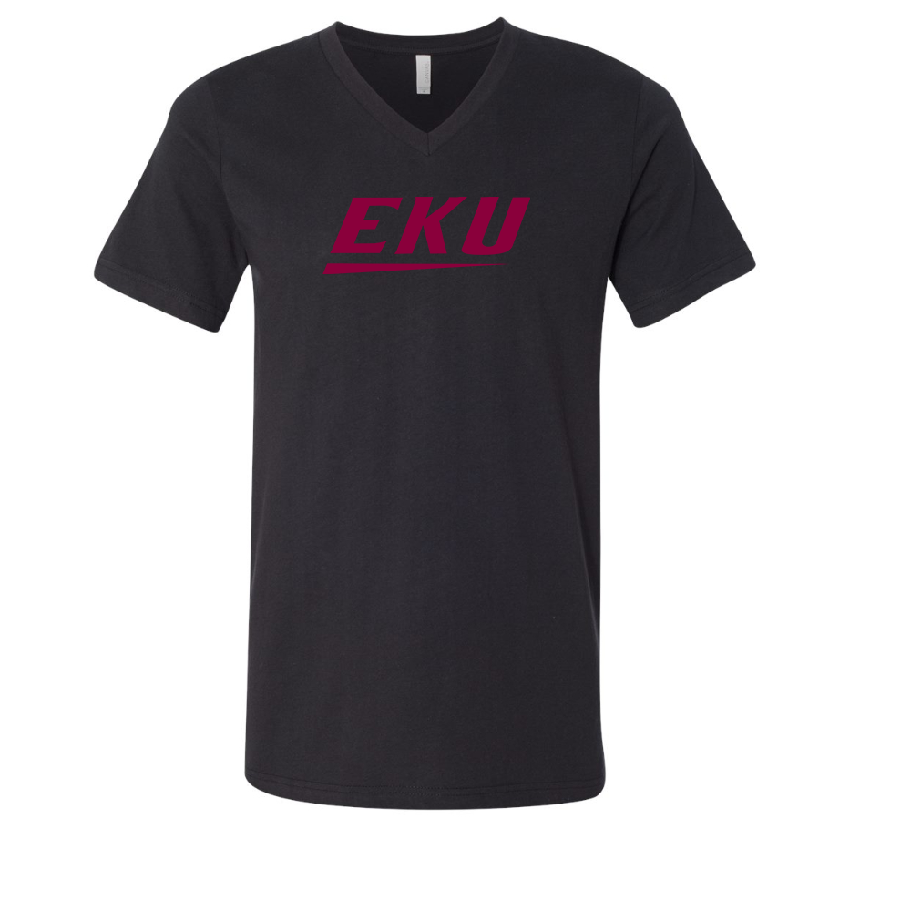 Eastern Kentucky Colonels BELLA  CANVAS - Jersey V-Neck T-Shirt