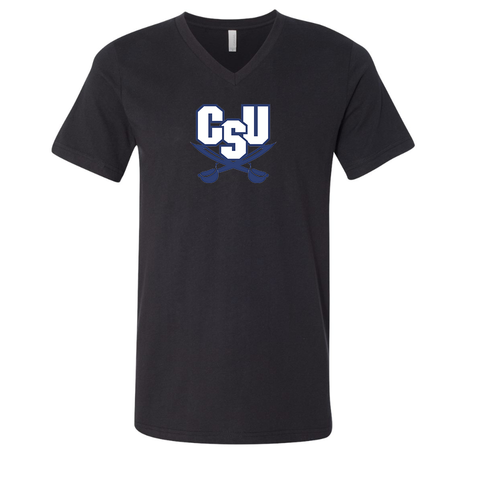 CSU Buccaneers   BELLA  CANVAS - Jersey V-Neck T-Shirt