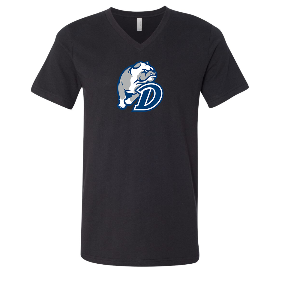 Drake Bulldogs BELLA  CANVAS - Jersey V-Neck T-Shirt