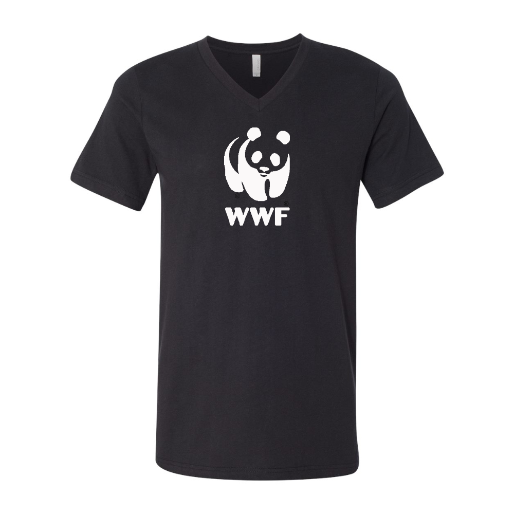 WWF BELLA  CANVAS - Jersey V-Neck T-Shirt