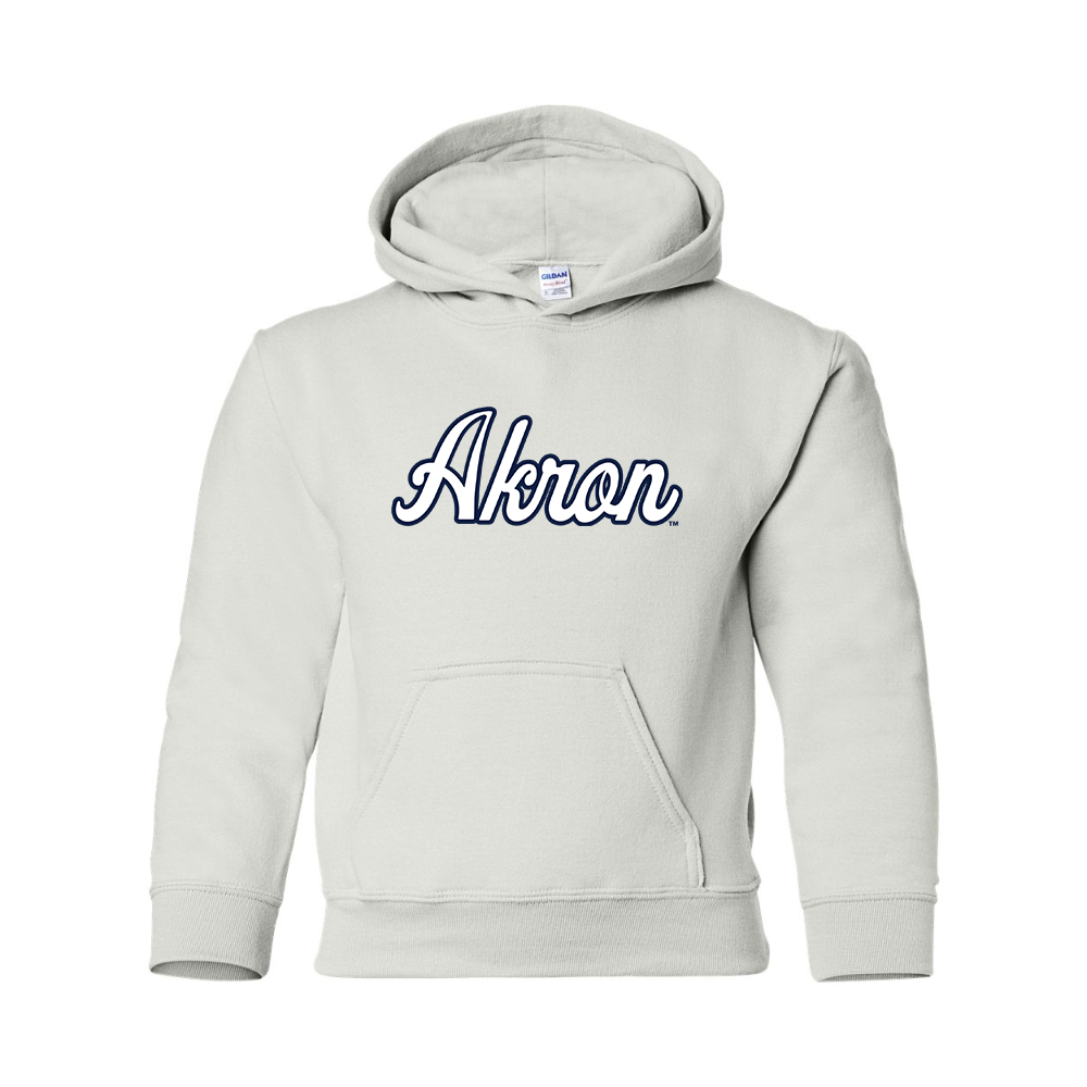 Youth Akron Zips Gildan Heavy Blend  Hooded Sweatshirt
