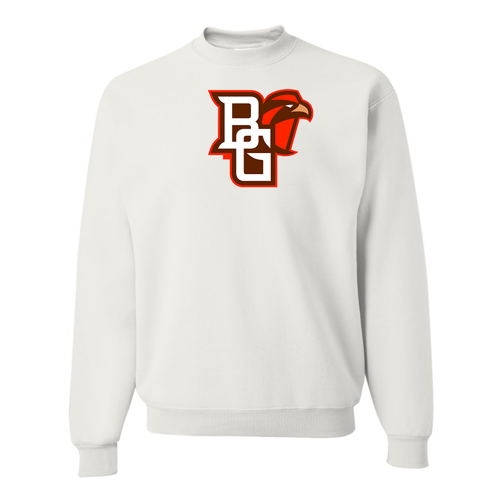 Men's Bowling Green Falcons JERZEES NuBlend Crewneck Sweatshirt