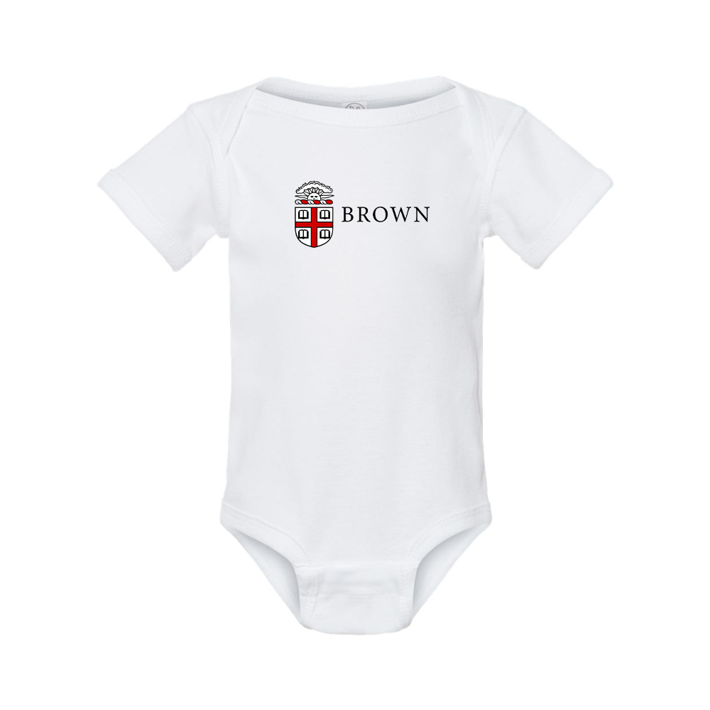 Brown University Rabbit Skins Infant Baby Rib Bodysuit