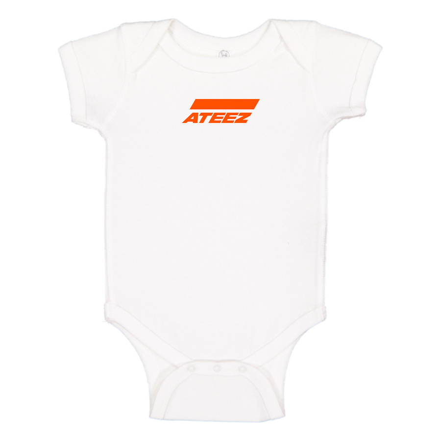 Ateez Logo Baby Onesie Romper