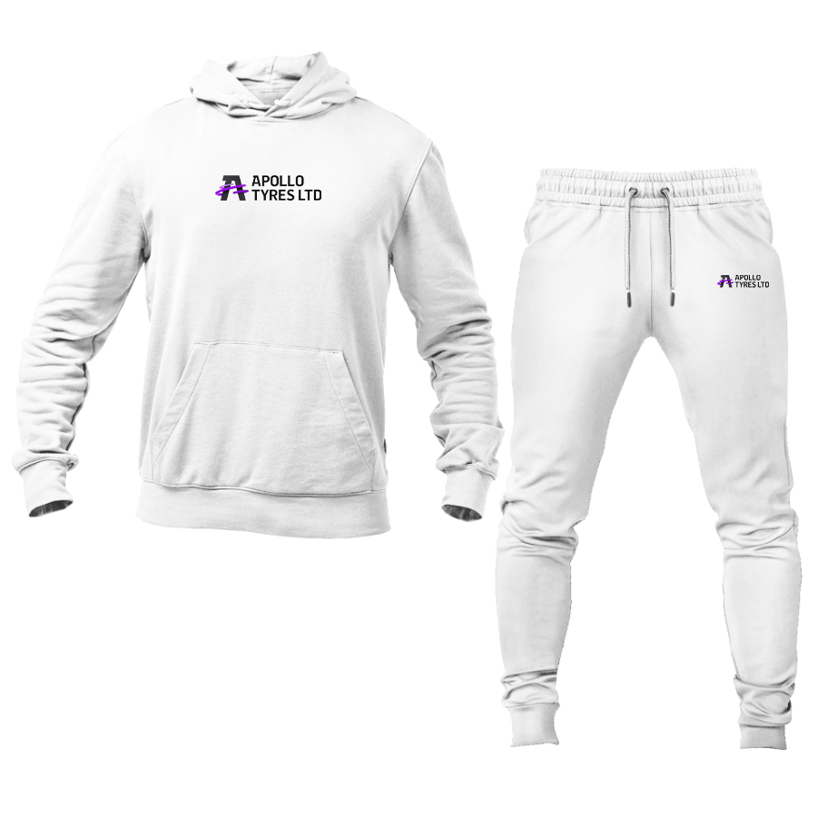 Men's Apollo Tyres Logo Hoodie Joggers Set