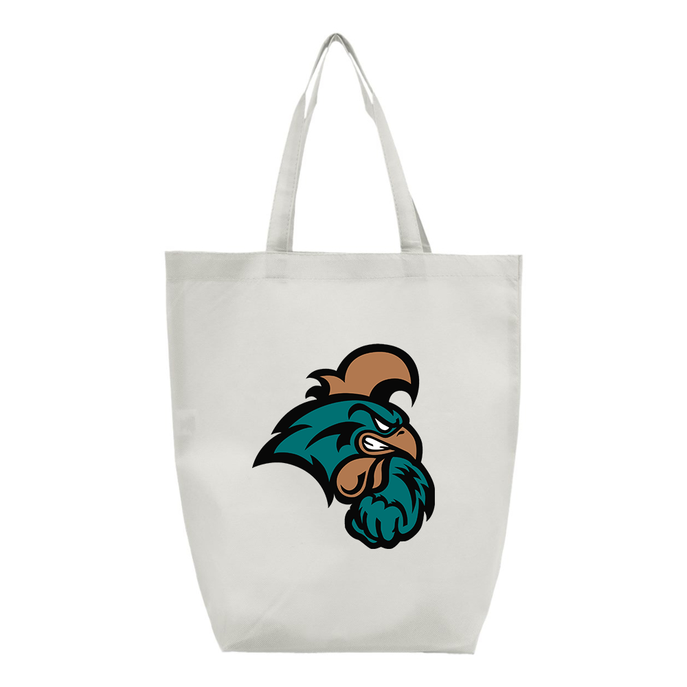 Coastal Carolina Chanticleers Q-Tees Non-Woven Gusset Bottom Tote