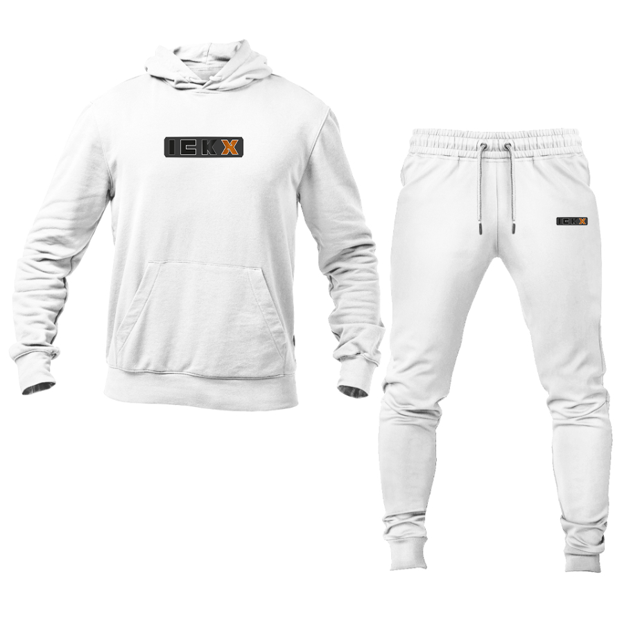 Men's ICKX Logo Hoodie Joggers Set