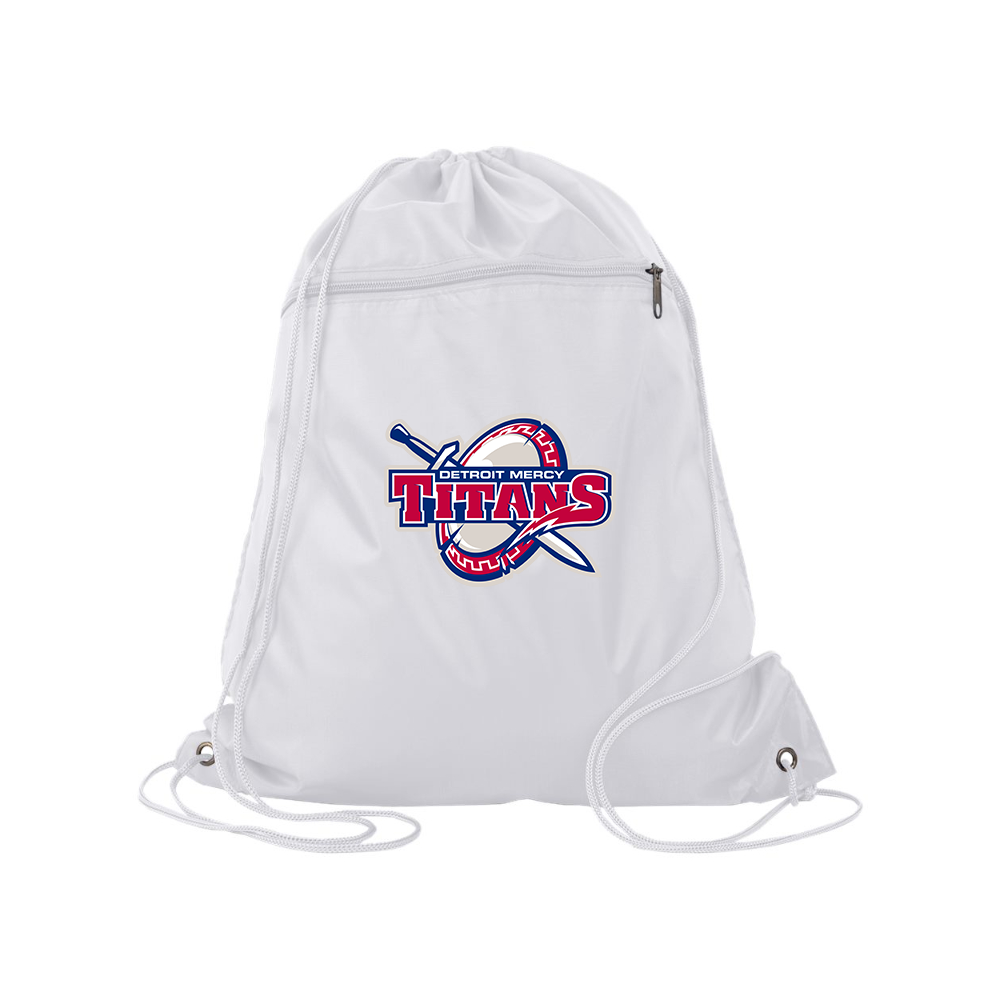 Detroit Titans Q-Tees - Polyester Cinchpack