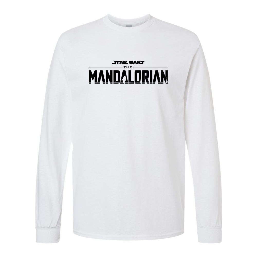 Men's Star Wars The Mandalorian Gildan Heavy Cotton Long Sleeve T-Shirt