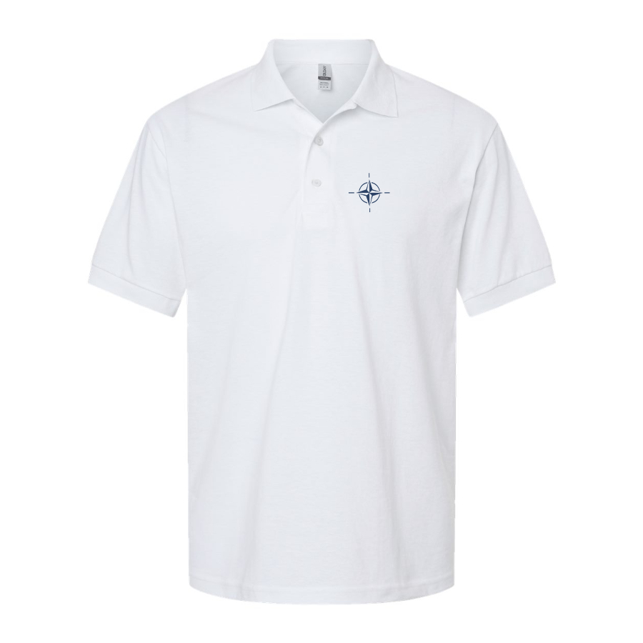 Men's Nato Emblem Logo Dry Blend Polo