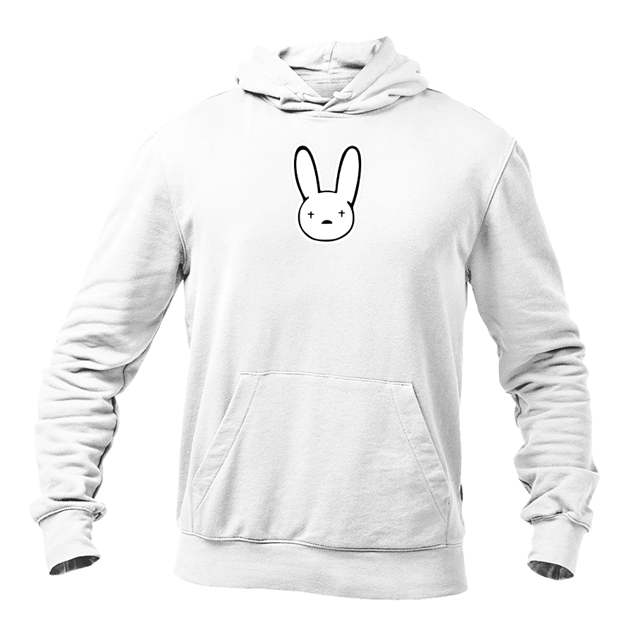 Men's Bad Bunny Logo Pullover Hoodie