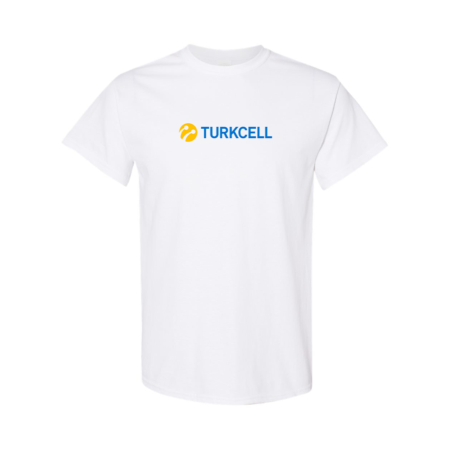 Men's TurkCell Logo Cotton T-Shirt