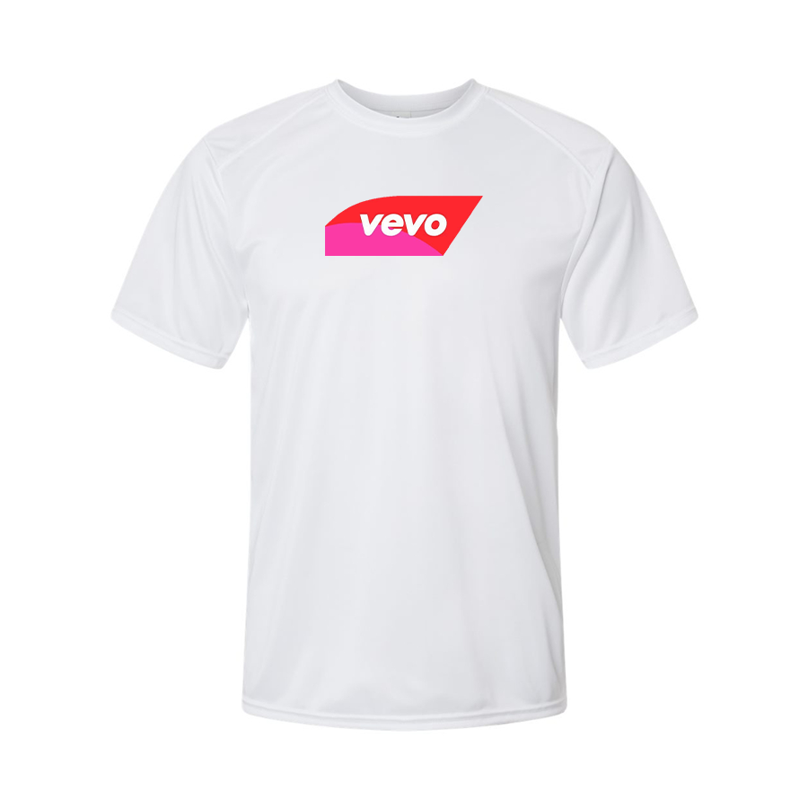 Men's Vevo Thumbnail Banner Logo Performance T-Shirt