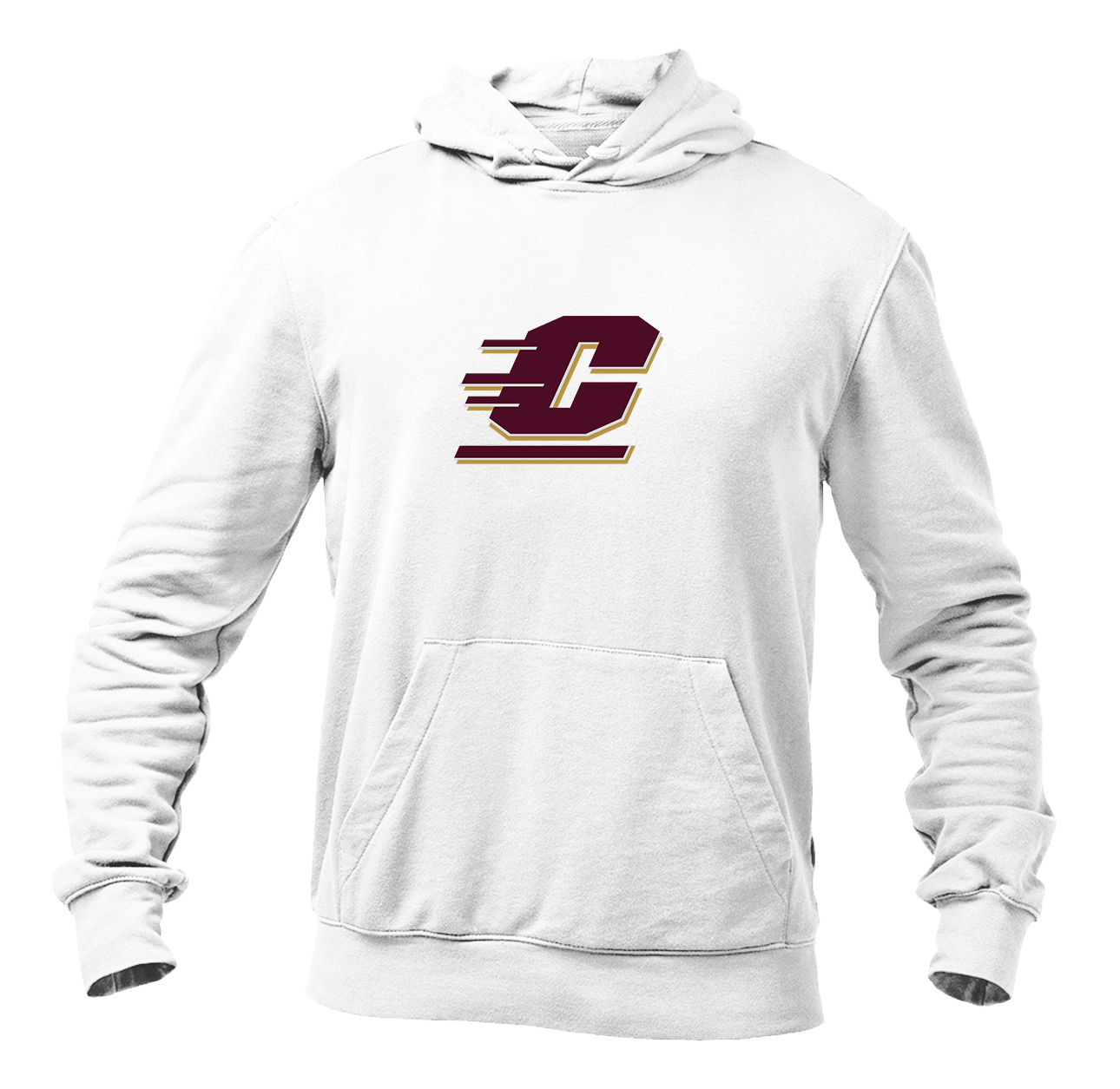 Men's Central Michigan Chippewas  Softstyle Midweight Hooded Sweatshirt