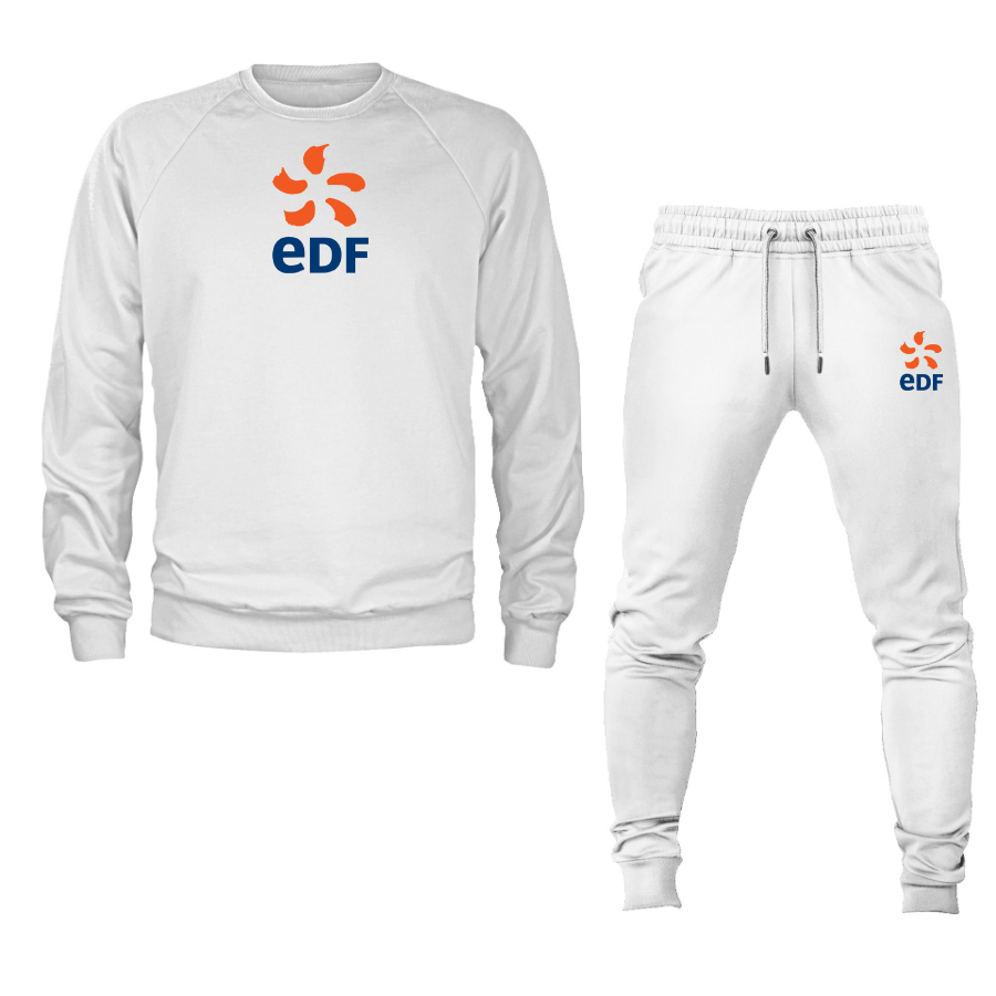 Men's Edf Crewneck Sweatshirt Joggers Suit