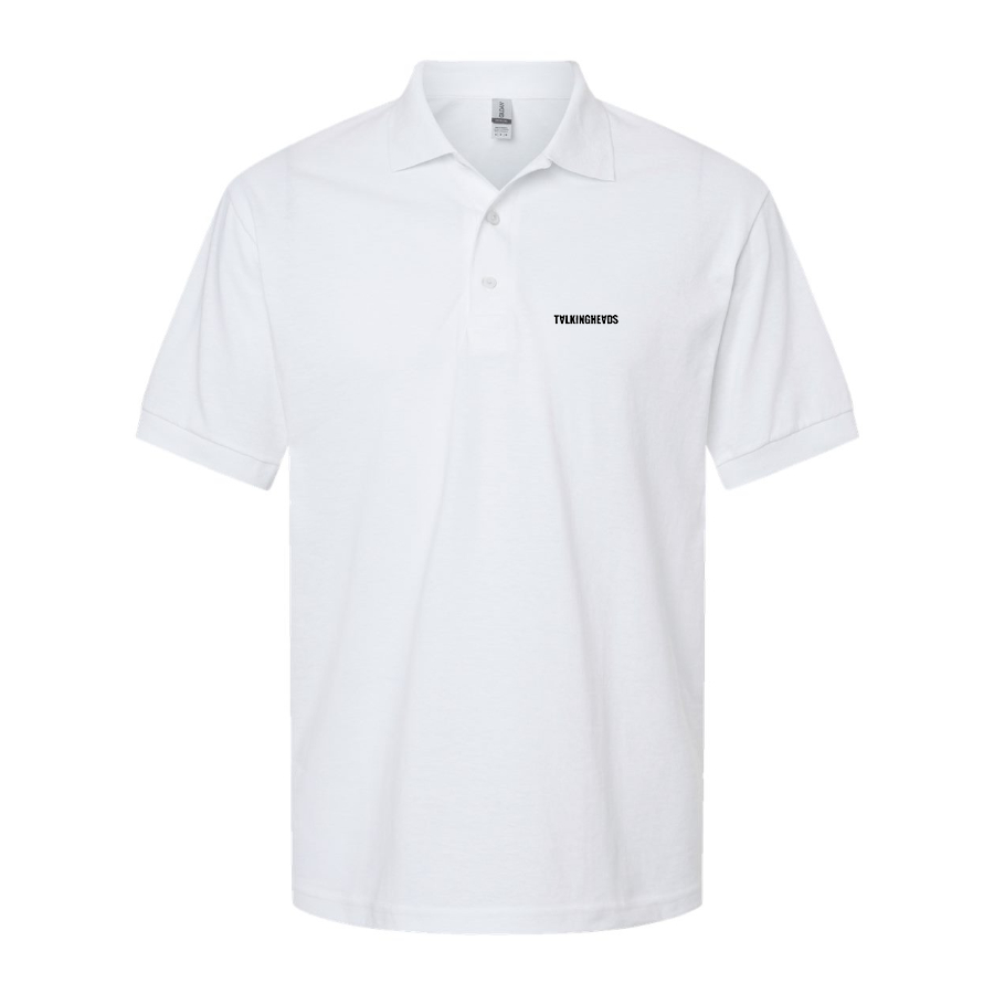 Men's Talking Heads Logo  Dry Blend Polo