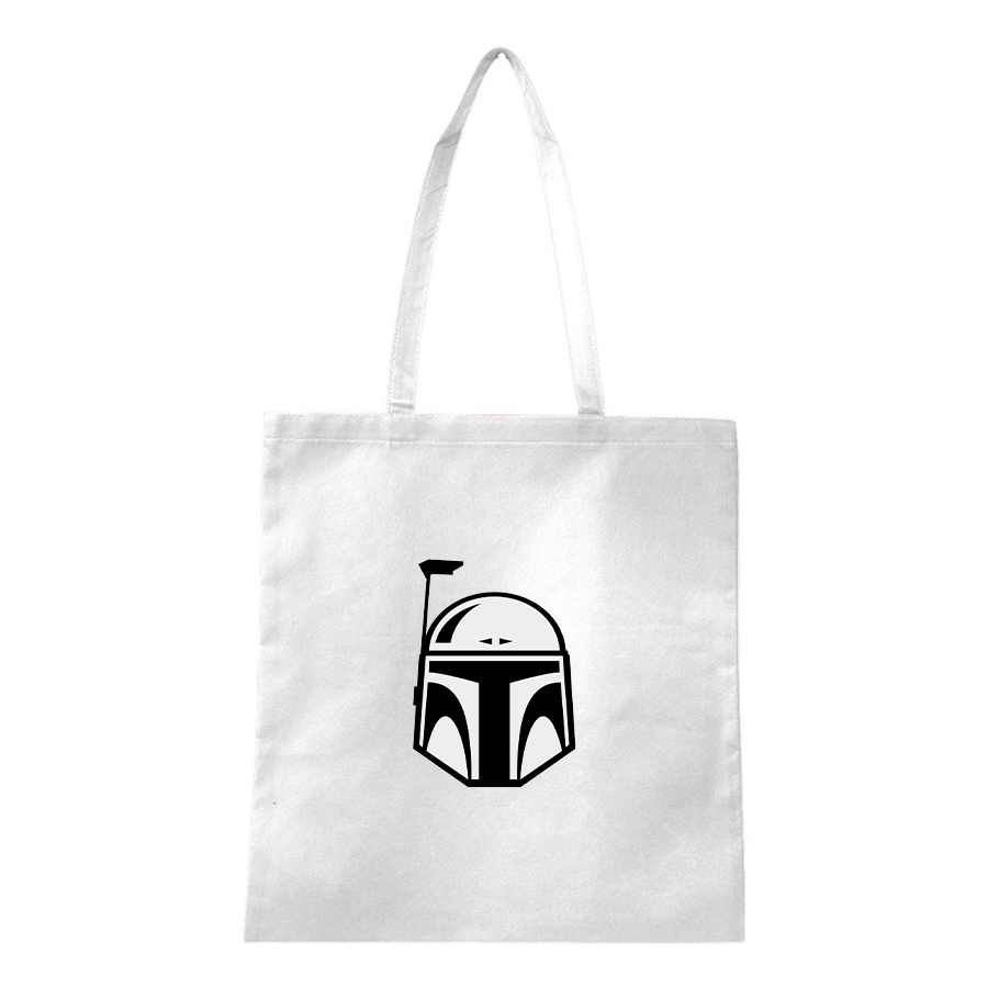Star Wars Boba Fett Helmet Q-Tees Non-Woven  Tote