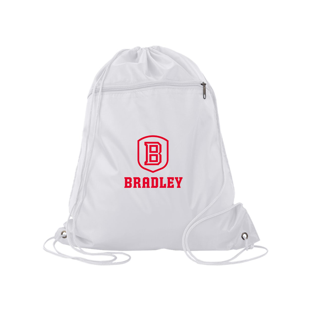 Bradley Braves Q-Tees - Polyester Cinchpack
