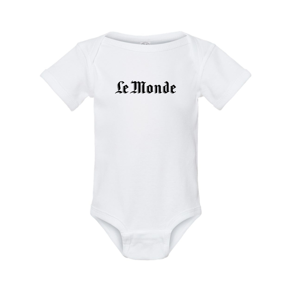 Le Monde Rabbit Skins Infant Baby Rib Bodysuit