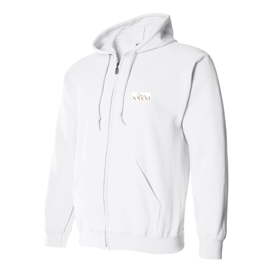 Men's Nnesi Logo Zipper Hoodie