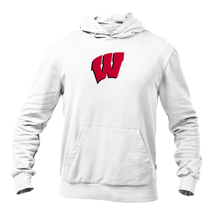 Men's Wisconsin Badgers Logo Pullover Hoodie