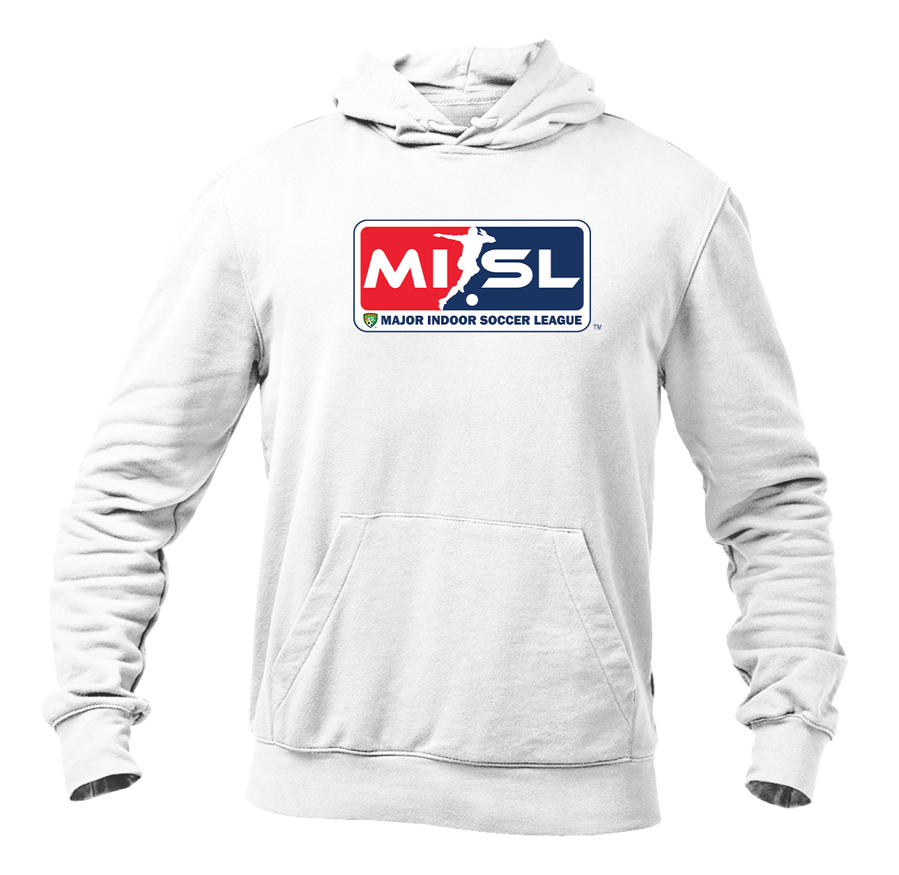 Men's Major Indoor Soccer League Logo Pullover Hoodie