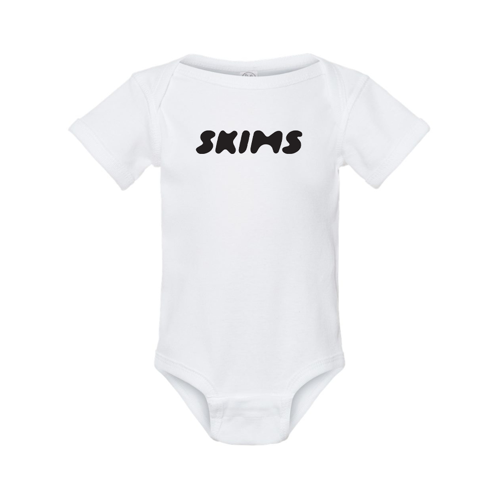 Skims  Rabbit Skins Infant Baby Rib Bodysuit