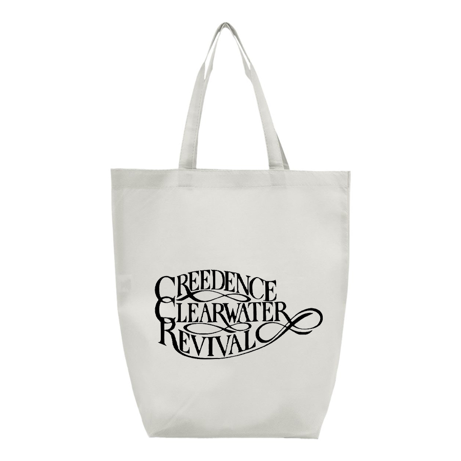 Creedence Clearwater Revival Q-Tees Non-Woven Gusset Bottom Tote