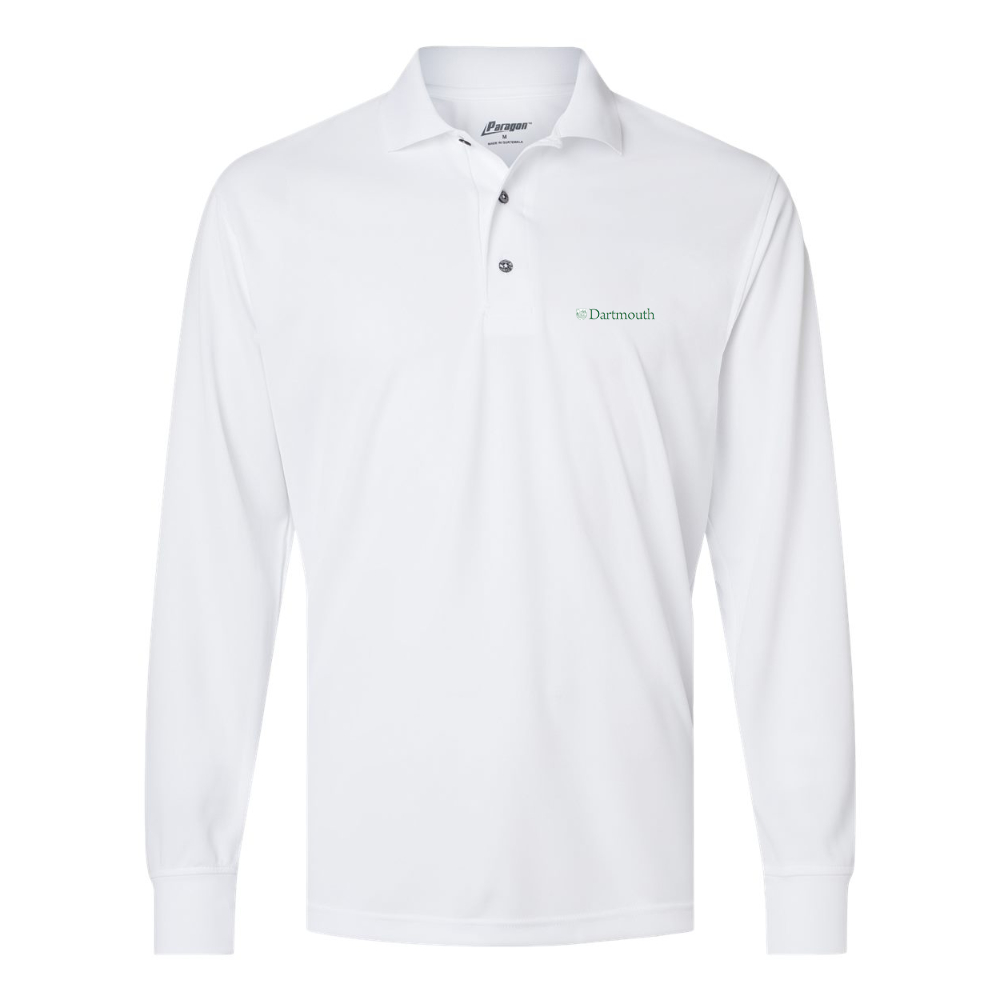 Men's Dartmouth College Paragon Prescott Long Sleeve Polo