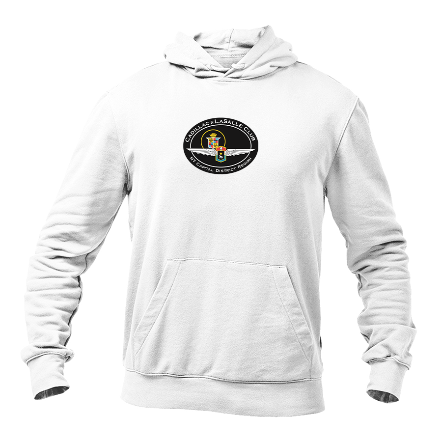 Men's Cadillac and Lasalle Club Logo Pullover Hoodie