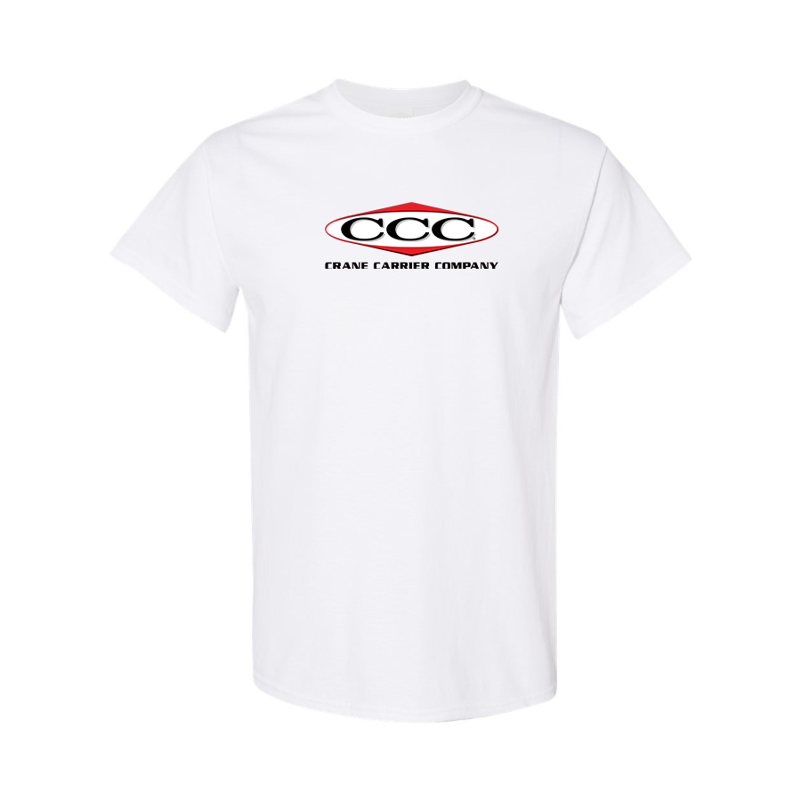 Men's Crane Carrier Company Logo Cotton T-Shirt