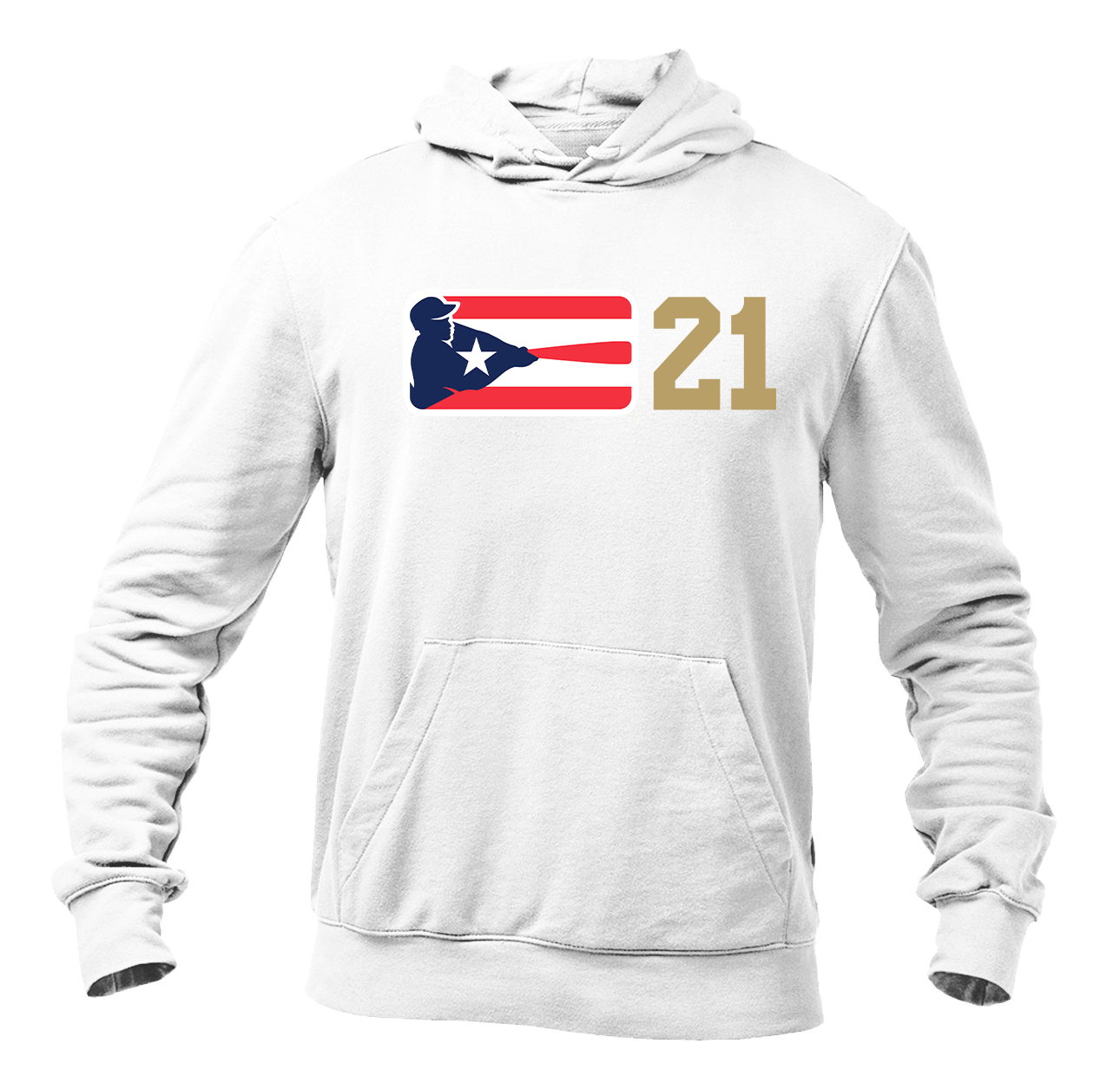 Men's Liga de Beisbol Profesional Roberto Clemente Logo Pullover Hoodie