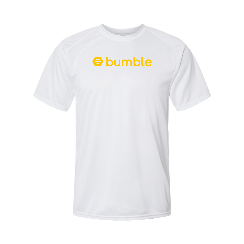 Men's  Bumble Logo   Performance T-Shirt