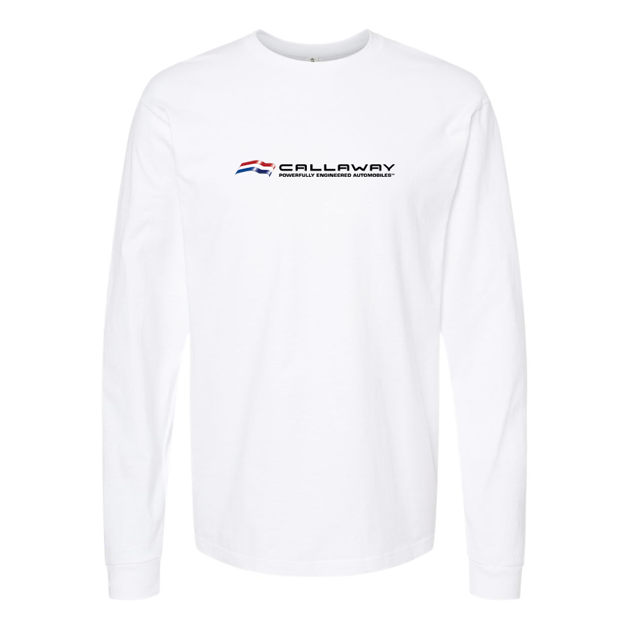Men's Callaway Logo Cotton Long Sleeve T-Shirt