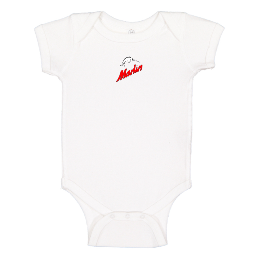Marlin Logo Baby Onesie Romper