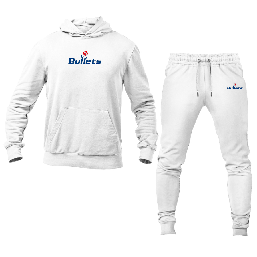 Men's Baltimore Bullets  Logo Hoodie Joggers Set