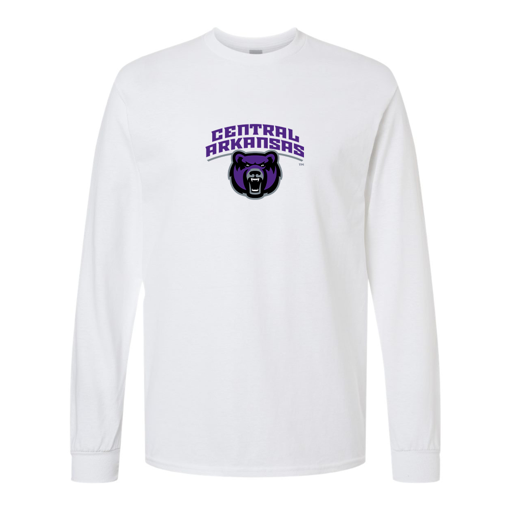 Men's Central Arkansas Bears  Gildan Heavy Cotton Long Sleeve T-Shirt