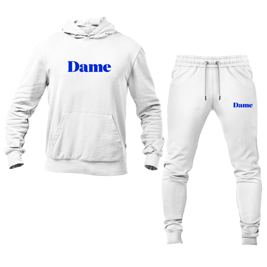 Men's Dame Products Logo Hoodie Joggers Set