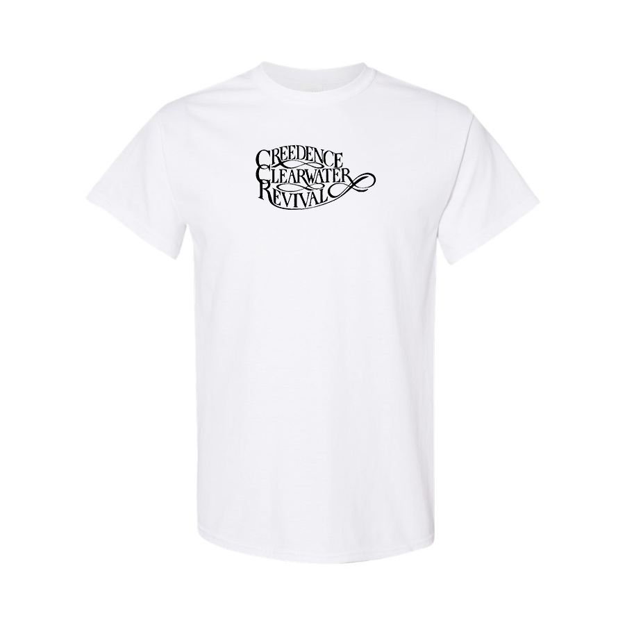 Men's Creedence Clearwater Revival Logo Cotton T-Shirt