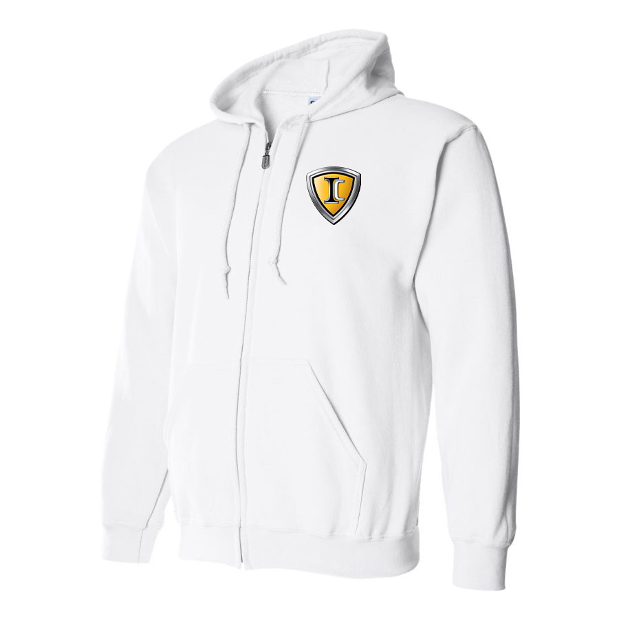 Men's IC Bus Logo Zipper Hoodie