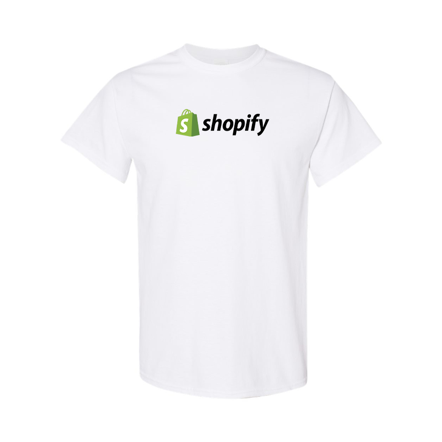 Men's Shopify Logo Cotton T-Shirt