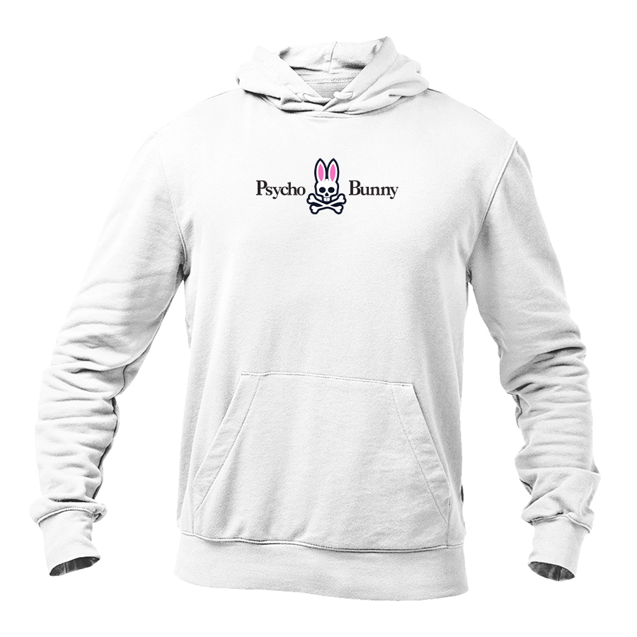 Men's Psycho Bunny Logo Pullover Hoodie