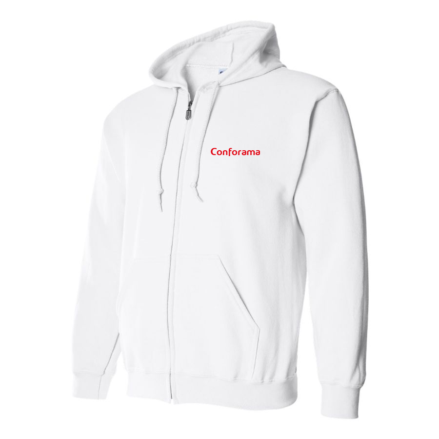 Men's Conforama Logo   Zipper Hoodie