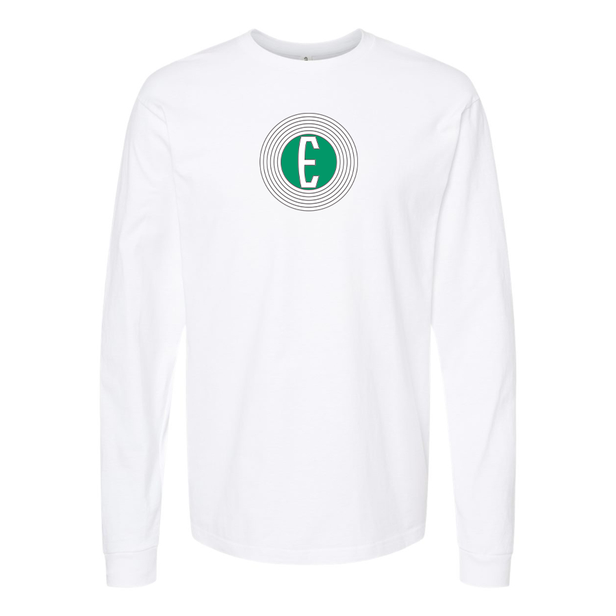 Men's Edsel Logo Cotton Long Sleeve T-Shirt