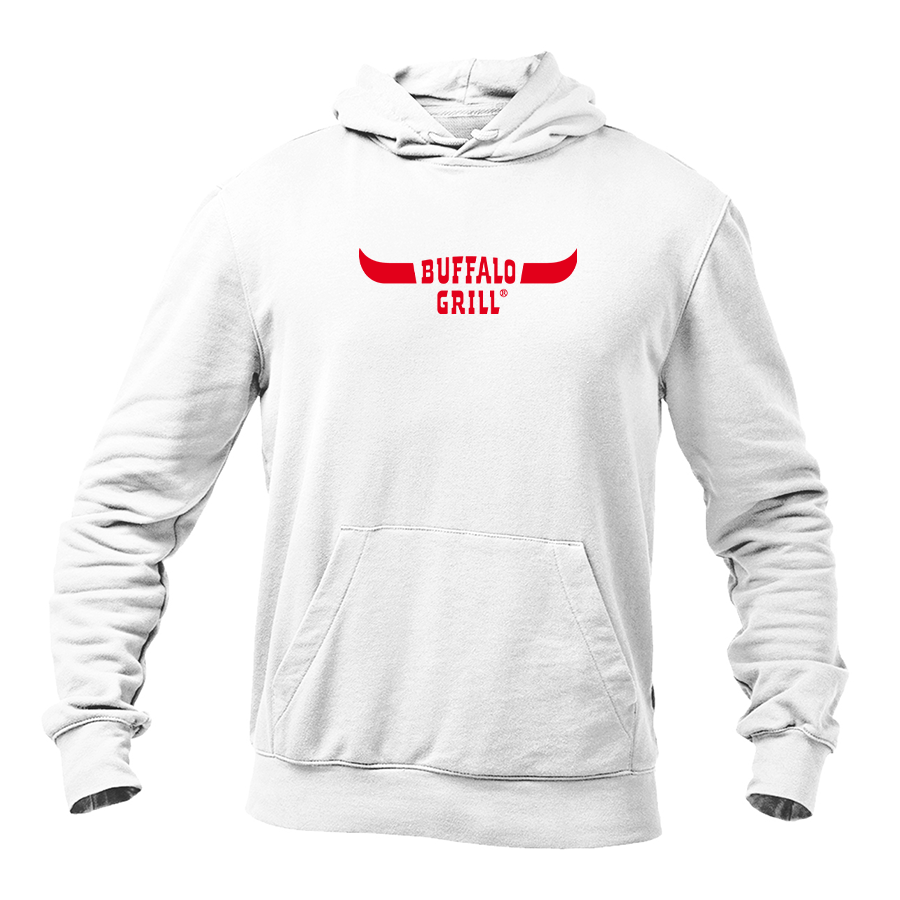 Men's Buffalo Grill Logo Pullover Hoodie