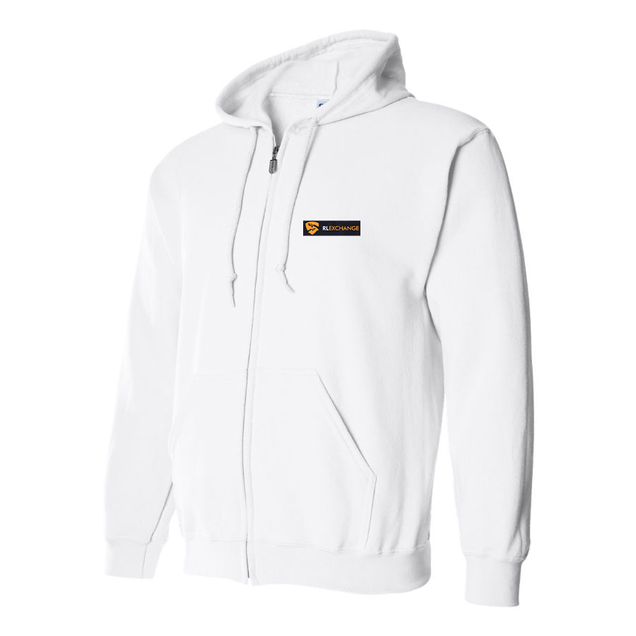 Men's RL Exchange Logo Zipper Hoodie