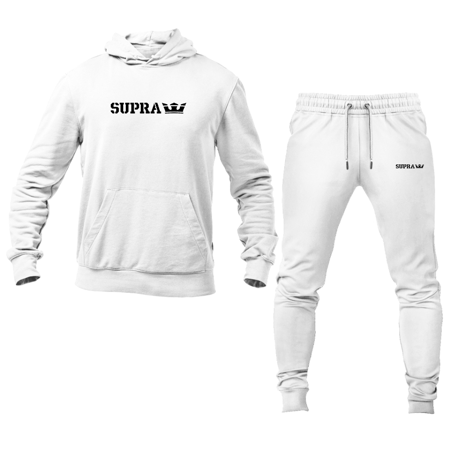 Men's Supra Logo Hoodie Joggers Set